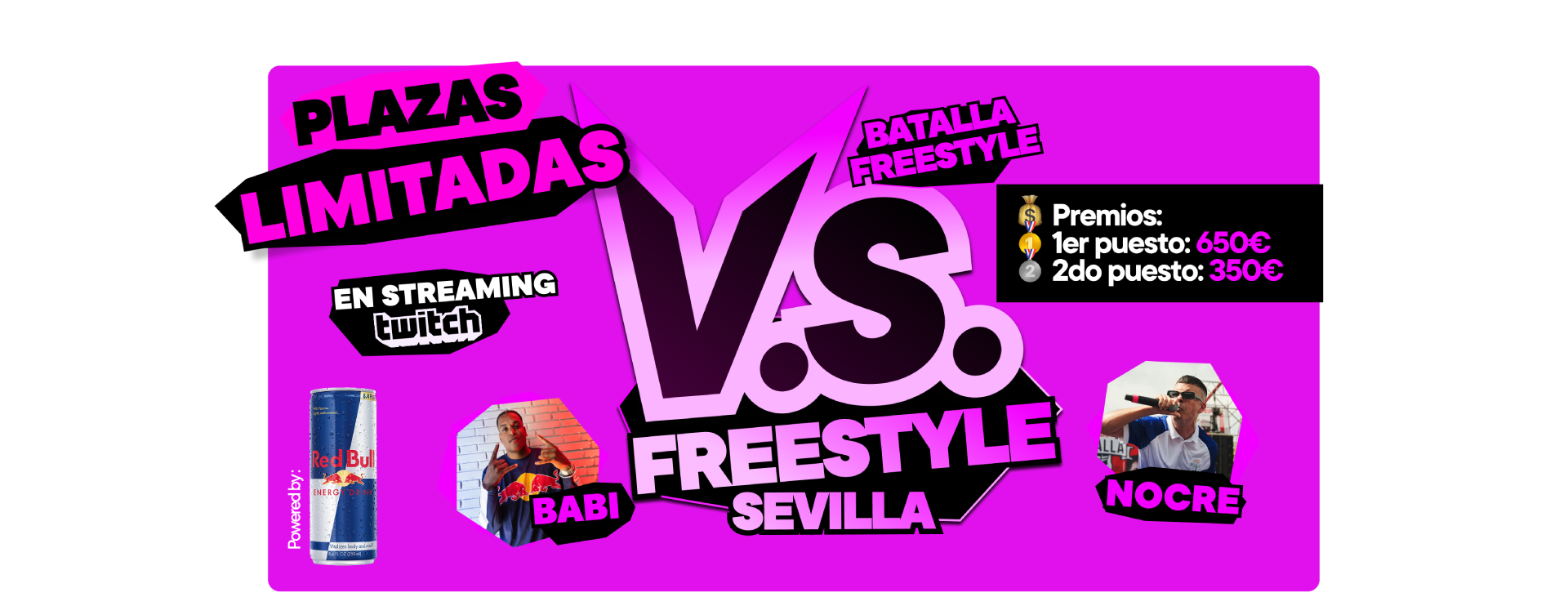 ¡Inscríbete en nuestra BATALLA DE GALLOS!